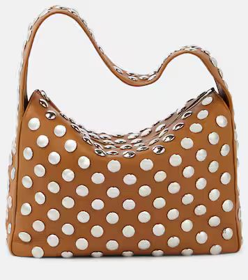 Elena studded leather shoulder bag | Mytheresa (US/CA)