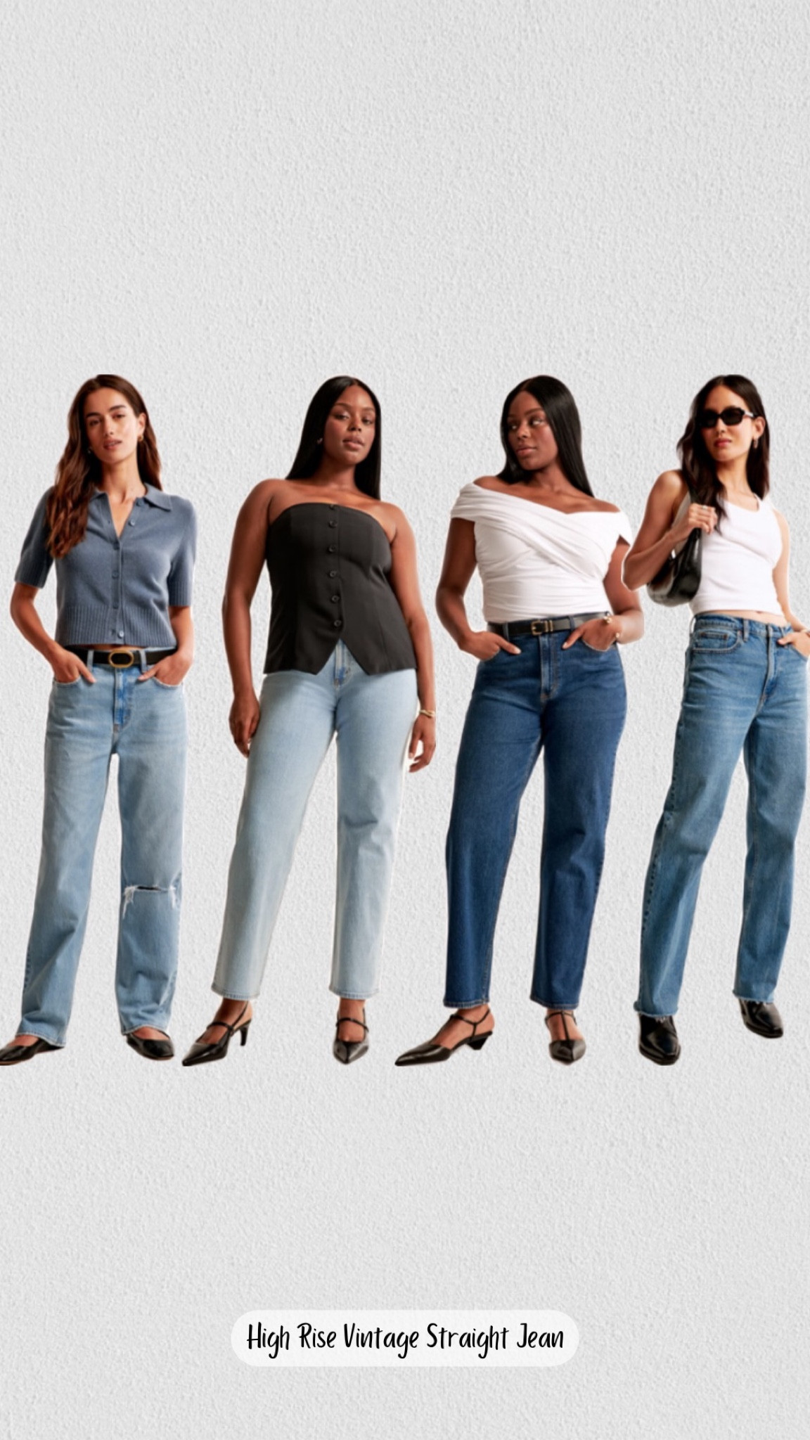 High rise, vintage, straight jeans, sale, Abercrombie 

#LTKFindsUnder100 #LTKSaleAlert