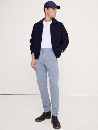 Slim Brushed Traveler Chino | Banana Republic (US)