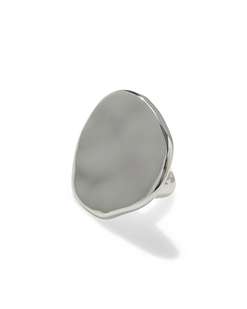 Hammered Plate Ring | We Wore What