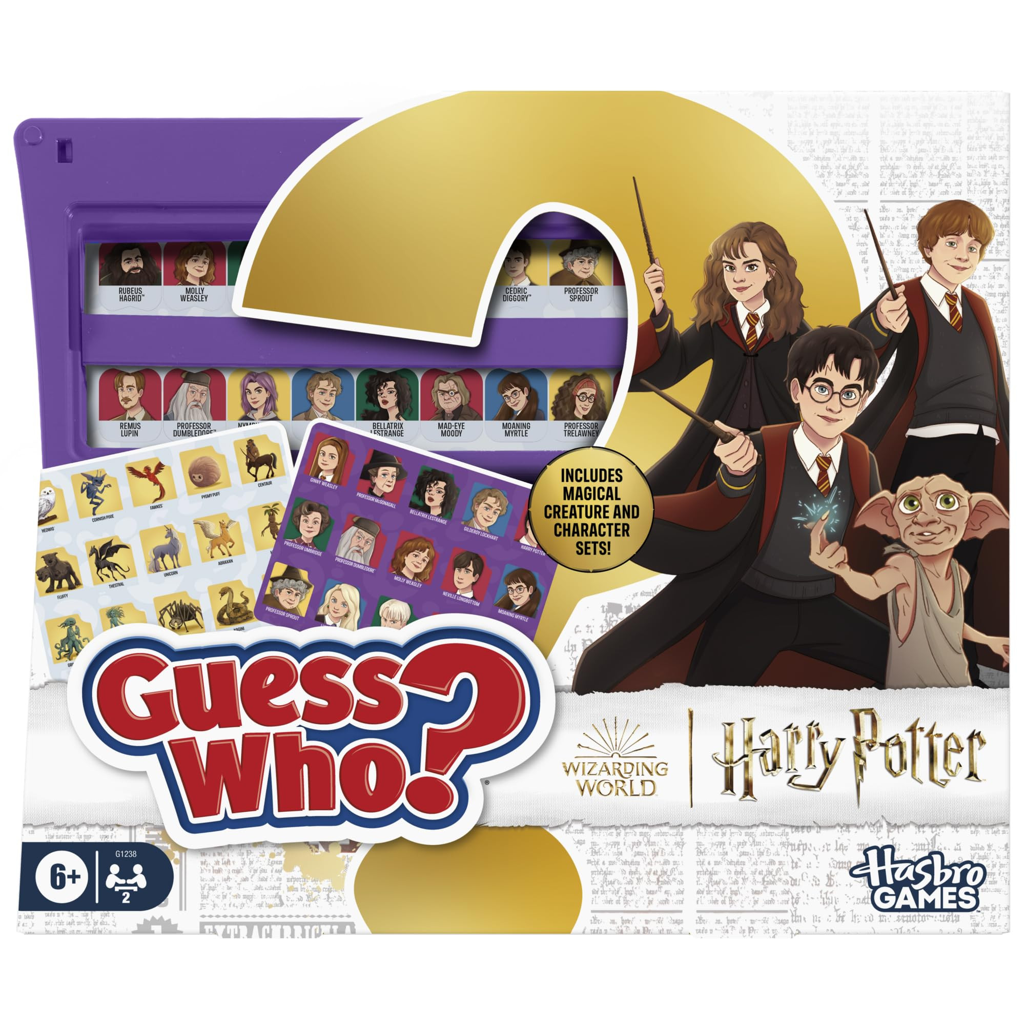Guess Who? HARRY POTTER Edition Board Game | Ages 6 and Up | 2 Players | Fun Games for Kids and Preschoolers | Family Gifts (Amazon Exclusive) | Amazon (US)