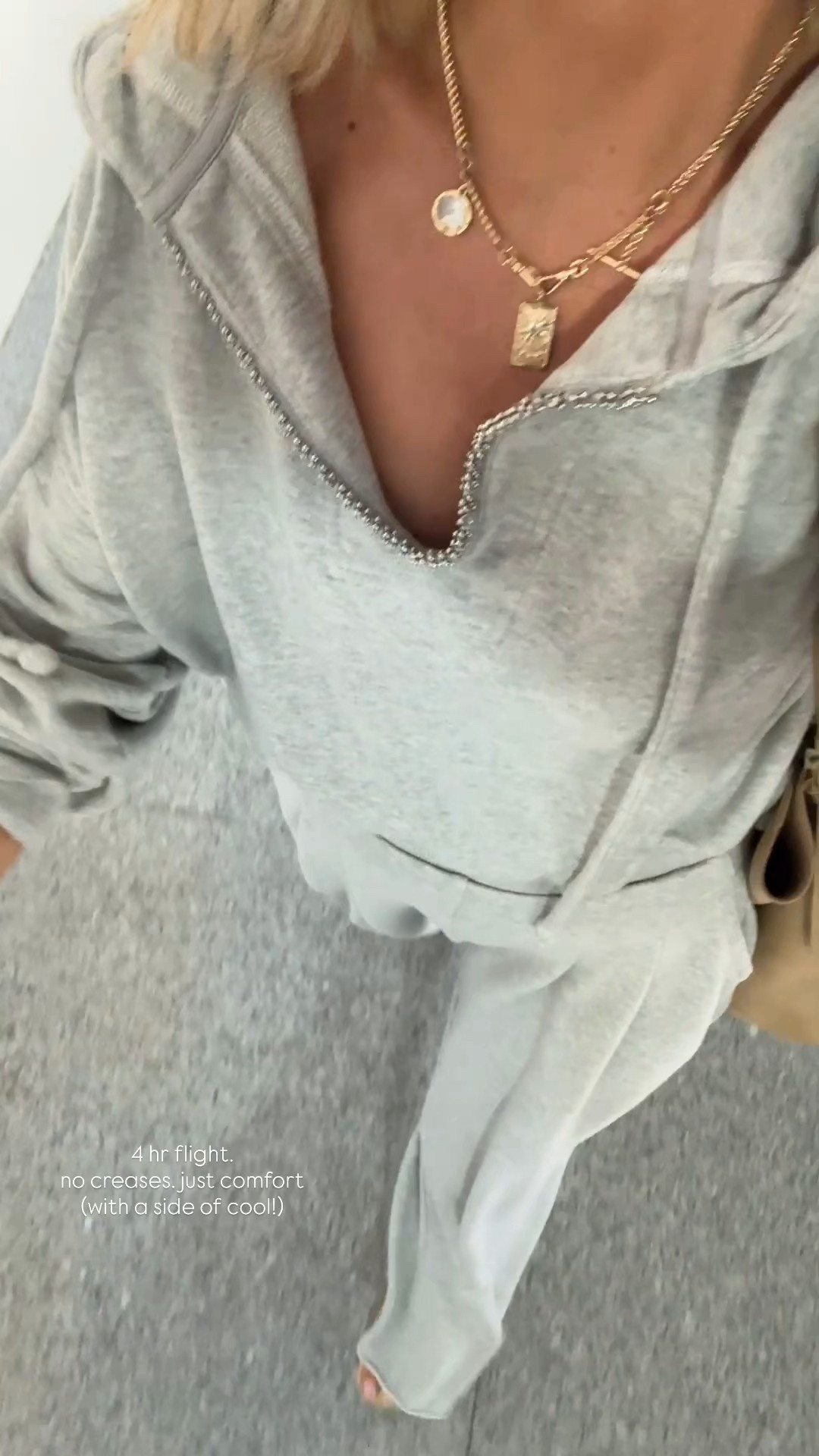 this set saw me through a four hour flight with no creases. just comfort. oh, and added cool! 

lots of people eyeing this set at the airport! 👀 

travel outfit. comfy set. aerie set. effortless style. 

#LTKTravel #LTKOver40 #LTKFindsUnder100