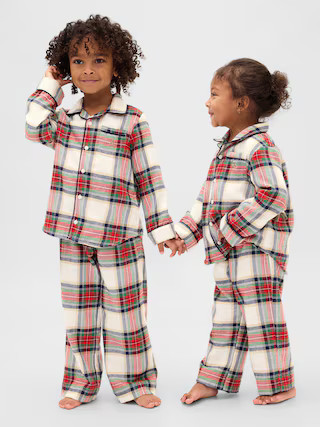 Baby & Toddler Recycled Flannel PJ Set | Gap (CA)