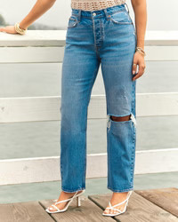 High Rise Dad Jean | Abercrombie & Fitch (US)