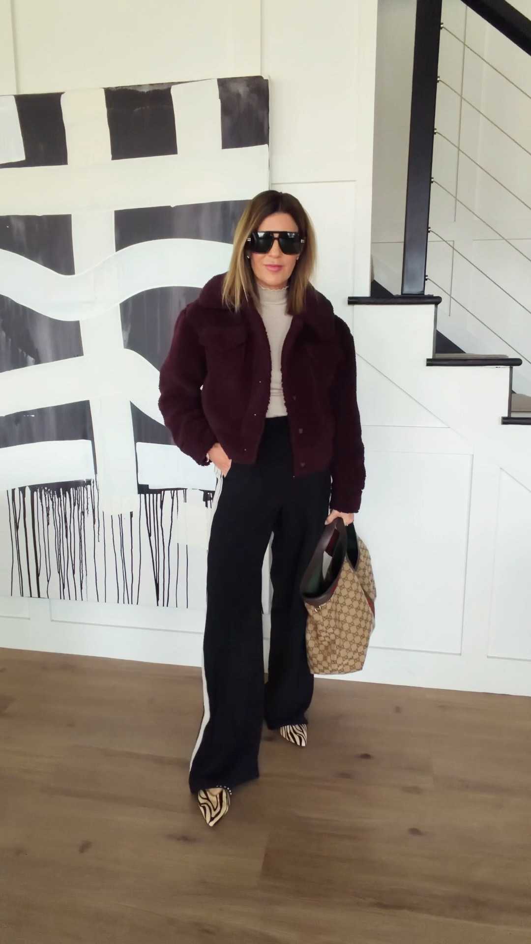 Ootd 
Medium turtleneck
Small track pants  
Small Ugg jacket 

#LTKGiftGuide #LTKOver40 #LTKootd