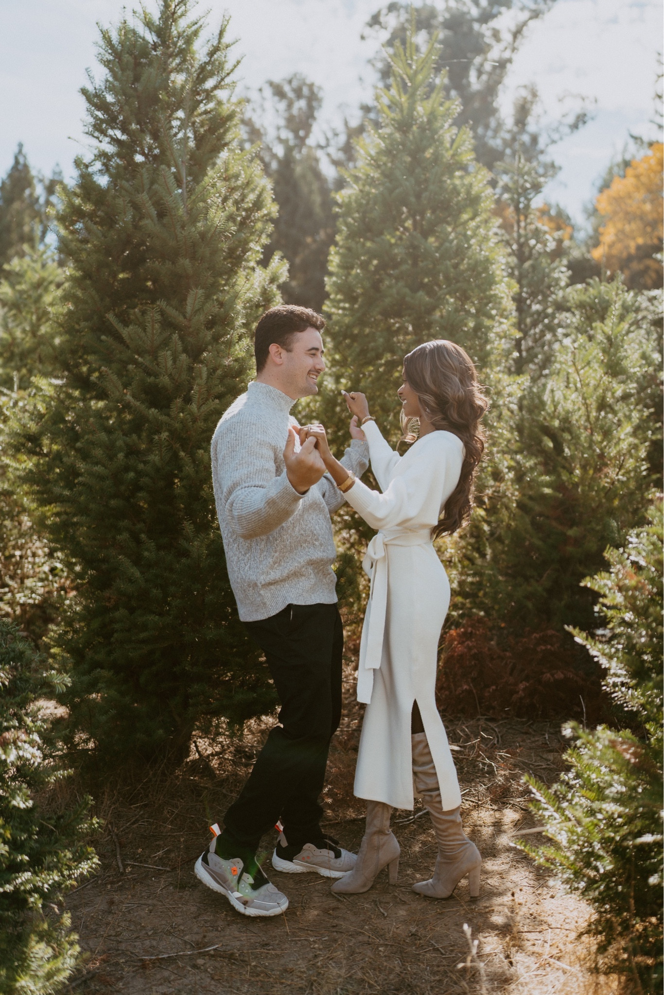 Holliday cards coming at ya’! I’m obsessed with how these came out! My fiancé loved his fit I picked for him and I searched high and low for my dress! I think I did a good job this year, what do you think? 
#christmascard #holidaycard 

#LTKHoliday #LTKSeasonal #LTKmens