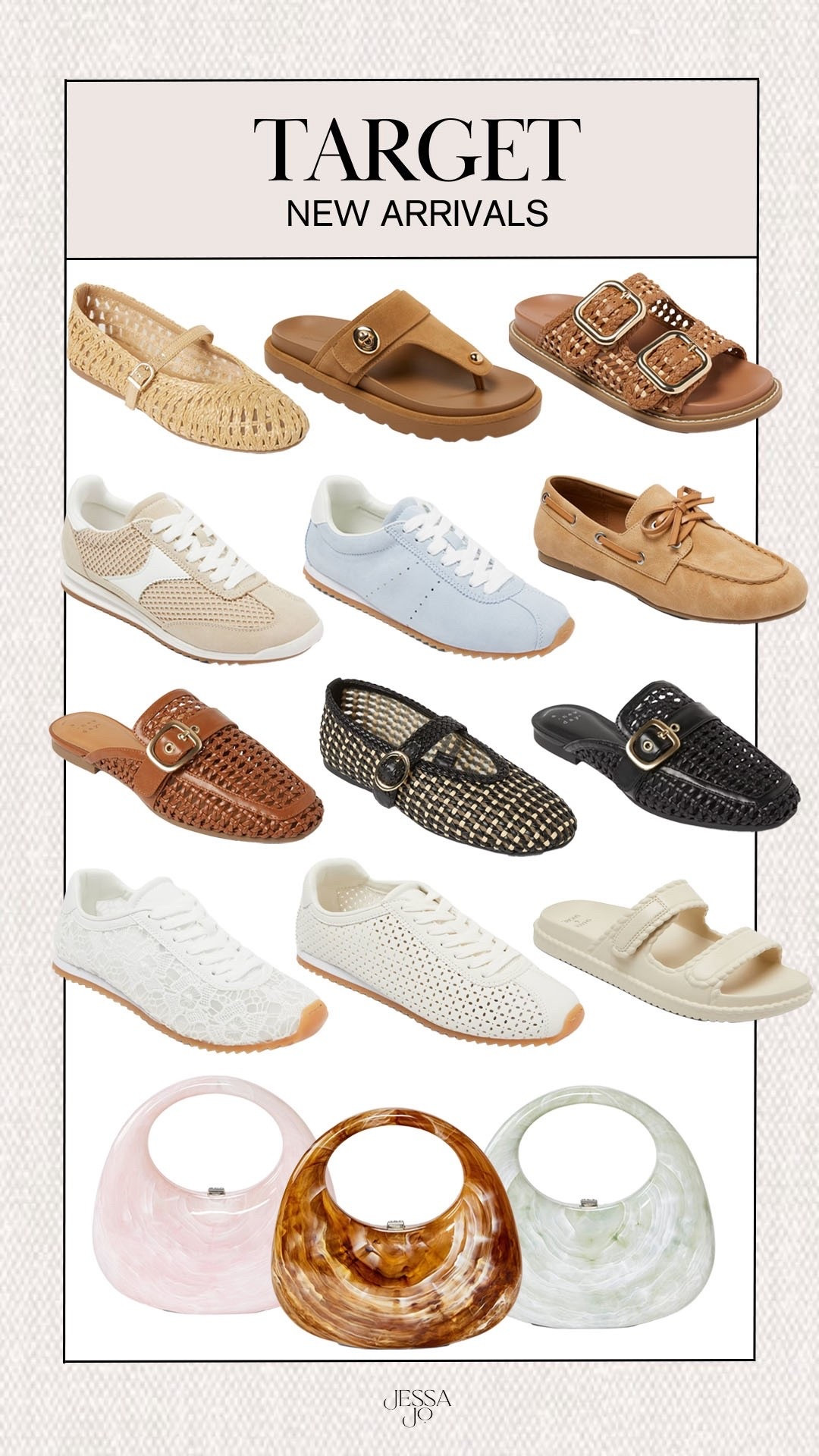 Target new arrivals. Target fashion. Target new shoes. Target spring shoes. Target trendy shoes. Target new neutral sneakers. Target trendy handbag. Target acrylic handbag  

#LTKFindsUnder50 #LTKFindsUnder100 #LTKSeasonal