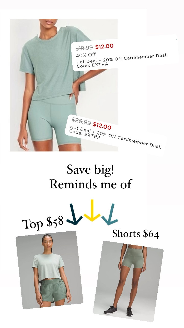 Splurge vs save active wear 

#LTKSaleAlert #LTKActive #LTKFitness