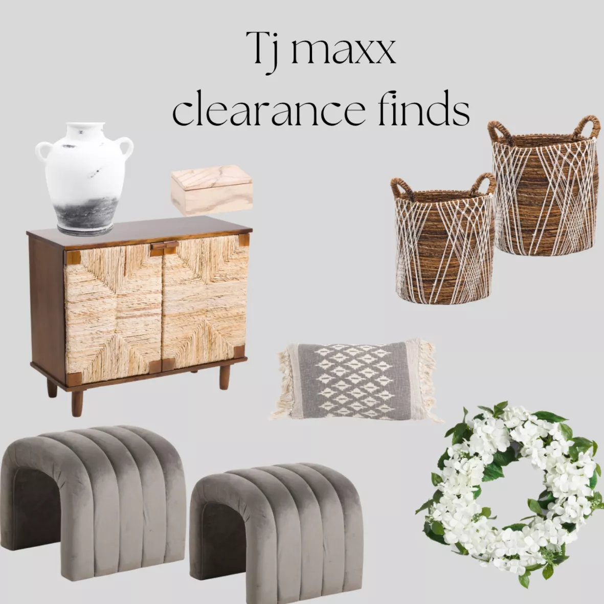 TJ Maxx Clearance Section Home Items