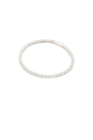 Heaven Mayhem Lab Grown Tennis Bracelet in Silver from Revolve.com | Revolve Clothing (Global)