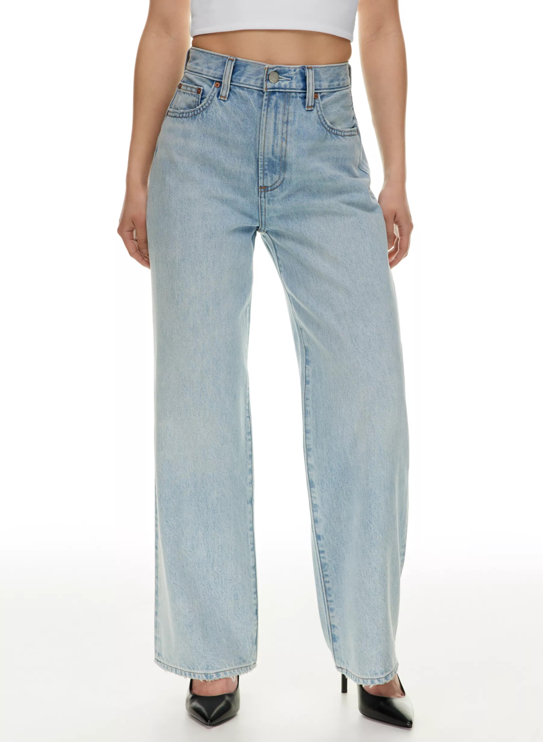 THE FARRAH HI-RISE WIDE JEAN | Aritzia