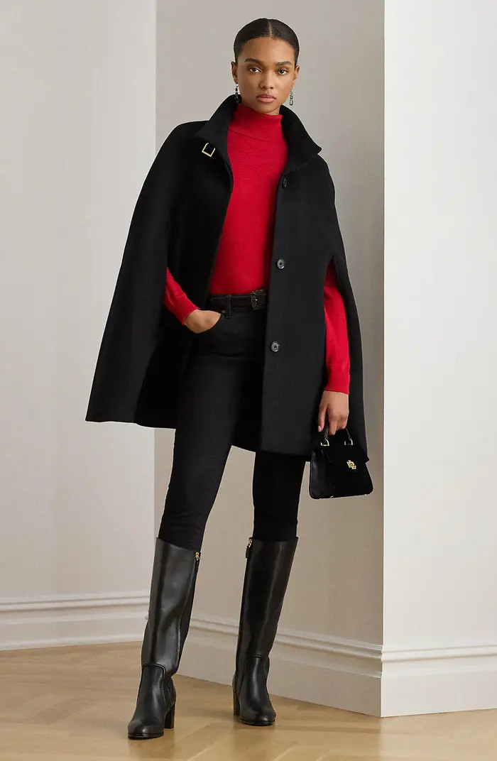 Wool Blend Cape | Nordstrom