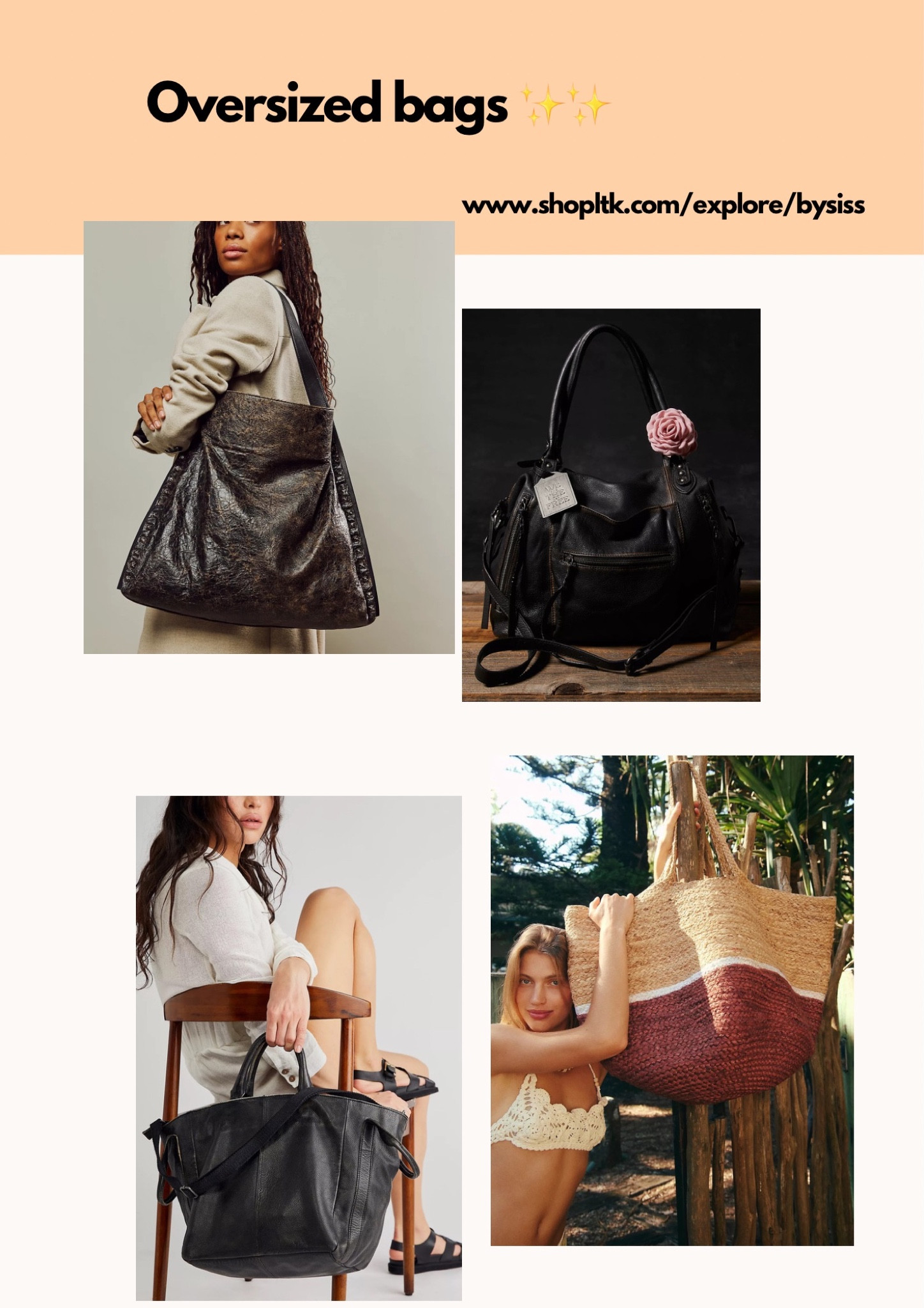 Oversized bags 💕🩰💕🎀

#LTKtravel #LTKFestival #LTKU