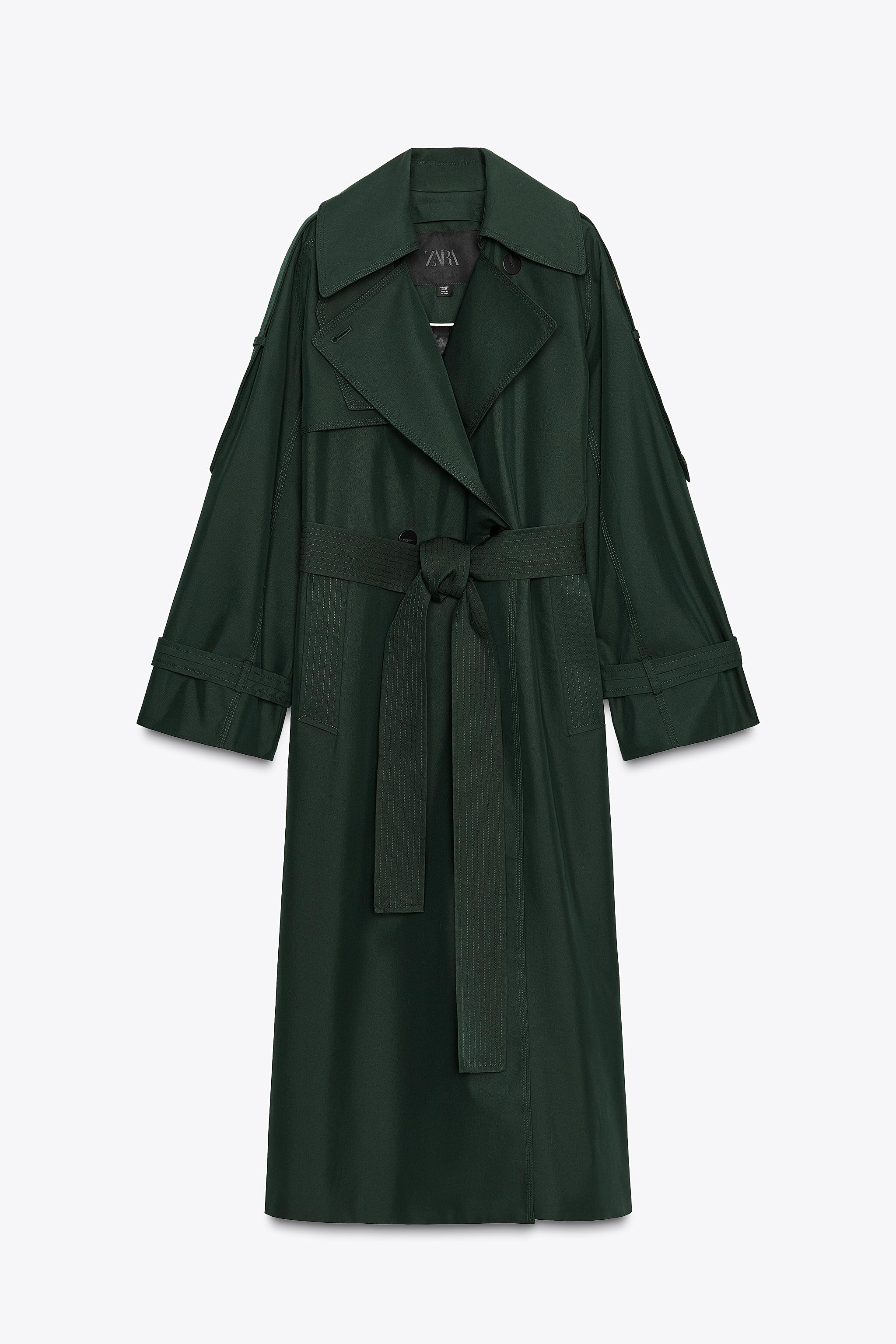 TRENCH OVERSIZE WATER REPELLENT ZW COLLECTION | Zara UK