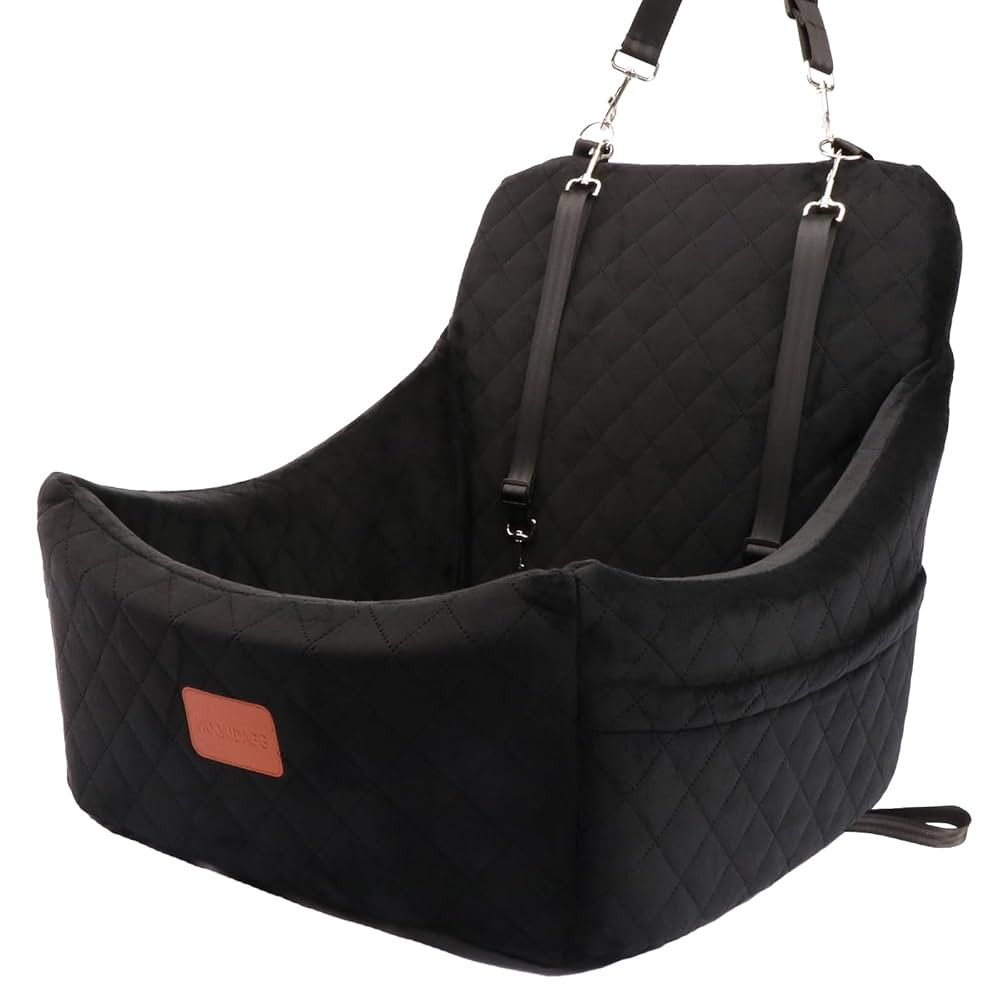 Dog Car Seat for Medium Sized Dog,Pet Travel Car Bed with Seat Belt Channle,Fully Detachable and ... | Amazon (US)