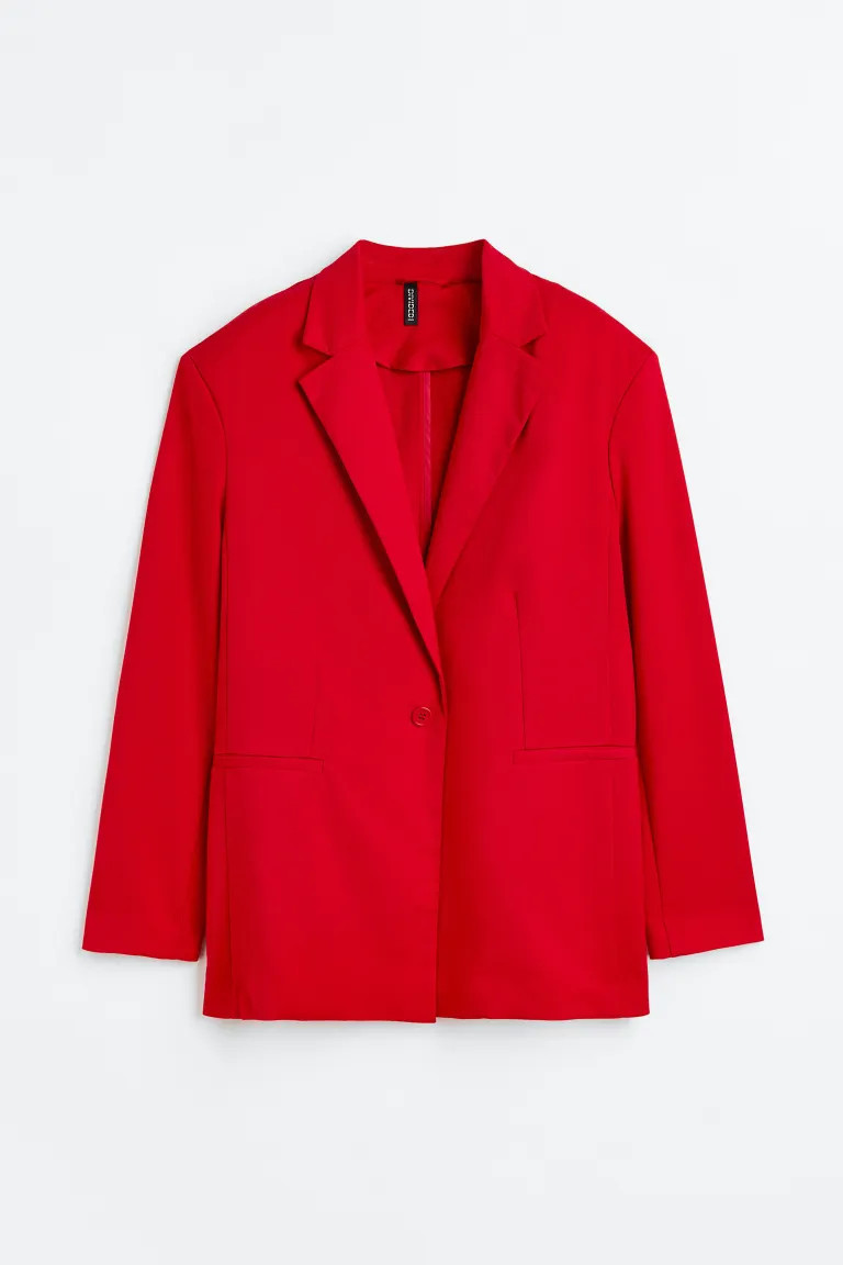 Oversized Twill Jacket | H&M (US + CA)