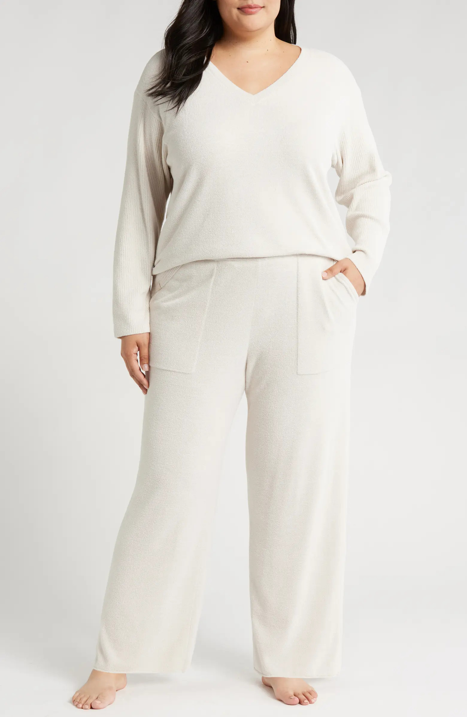 Barefoot Dreams® CozyChic® Ultra Lite® Knit Pajamas | Nordstrom | Nordstrom