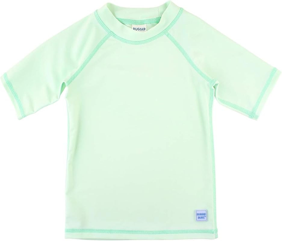 RUGGEDBUTTS® Baby/Toddler Boys Short Sleeve Rash Guard | Amazon (US)