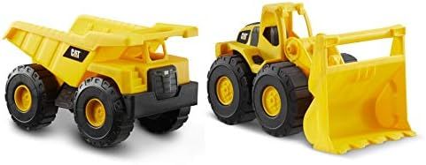 CAT Construction Fleet Toy Dump Truck and Loader Combo Pack Indoor and Outdoor Toys | Amazon (US)