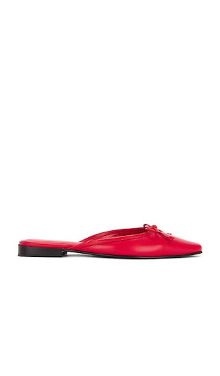 Andrea Flat in Red Nappa | Revolve Clothing (Global)