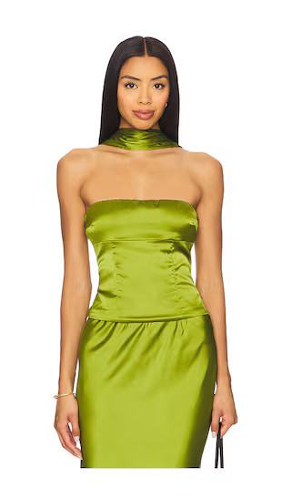 x REVOLVE Verity Top in Olive | Revolve Clothing (Global)