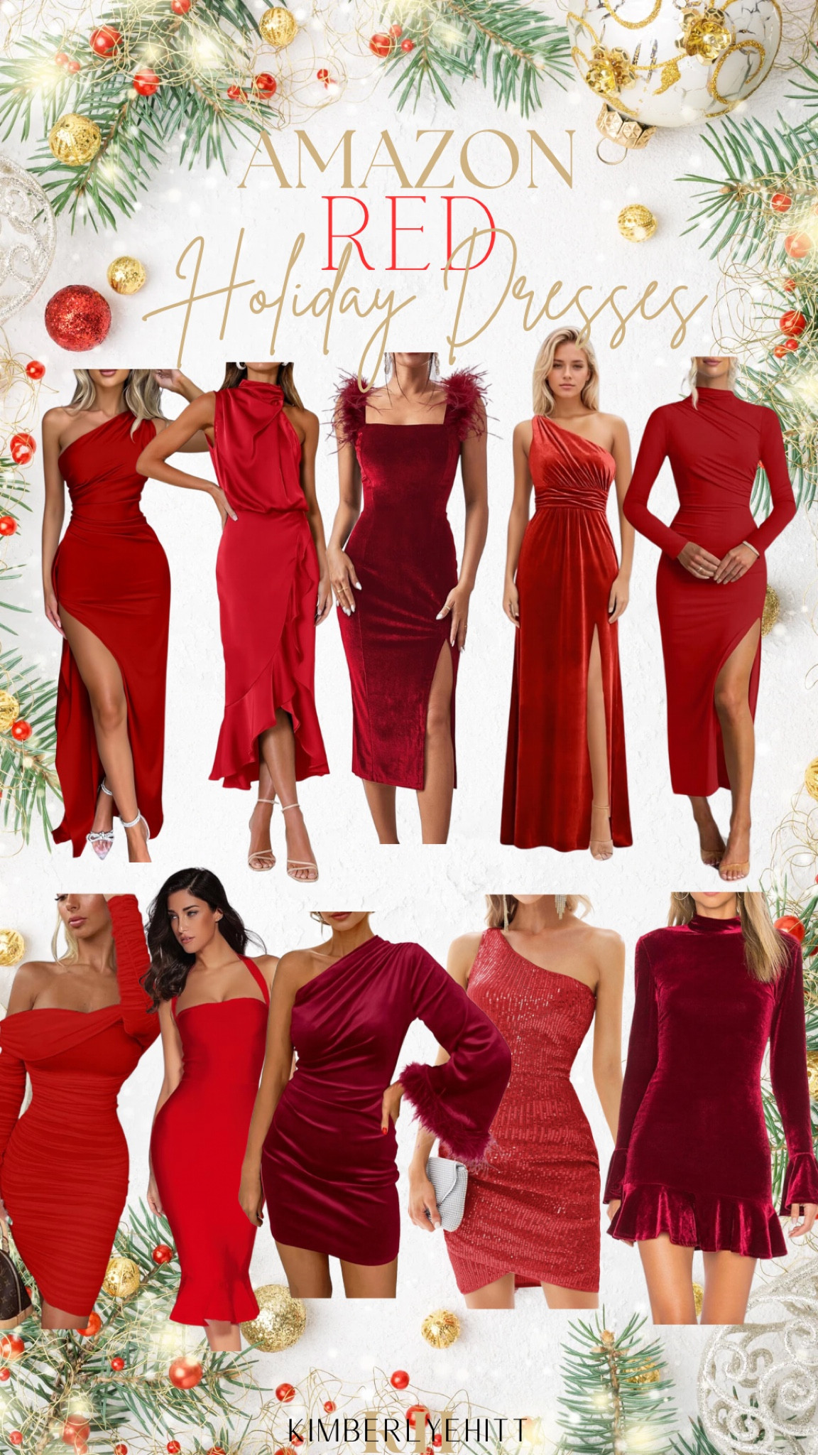 Amazon Holiday Dresses- RED Edition 

#amazon #reddress #christmasparty #holidaydresses #holidayparty #christmaspartydress 

#LTKParties #LTKSeasonal #LTKHoliday
