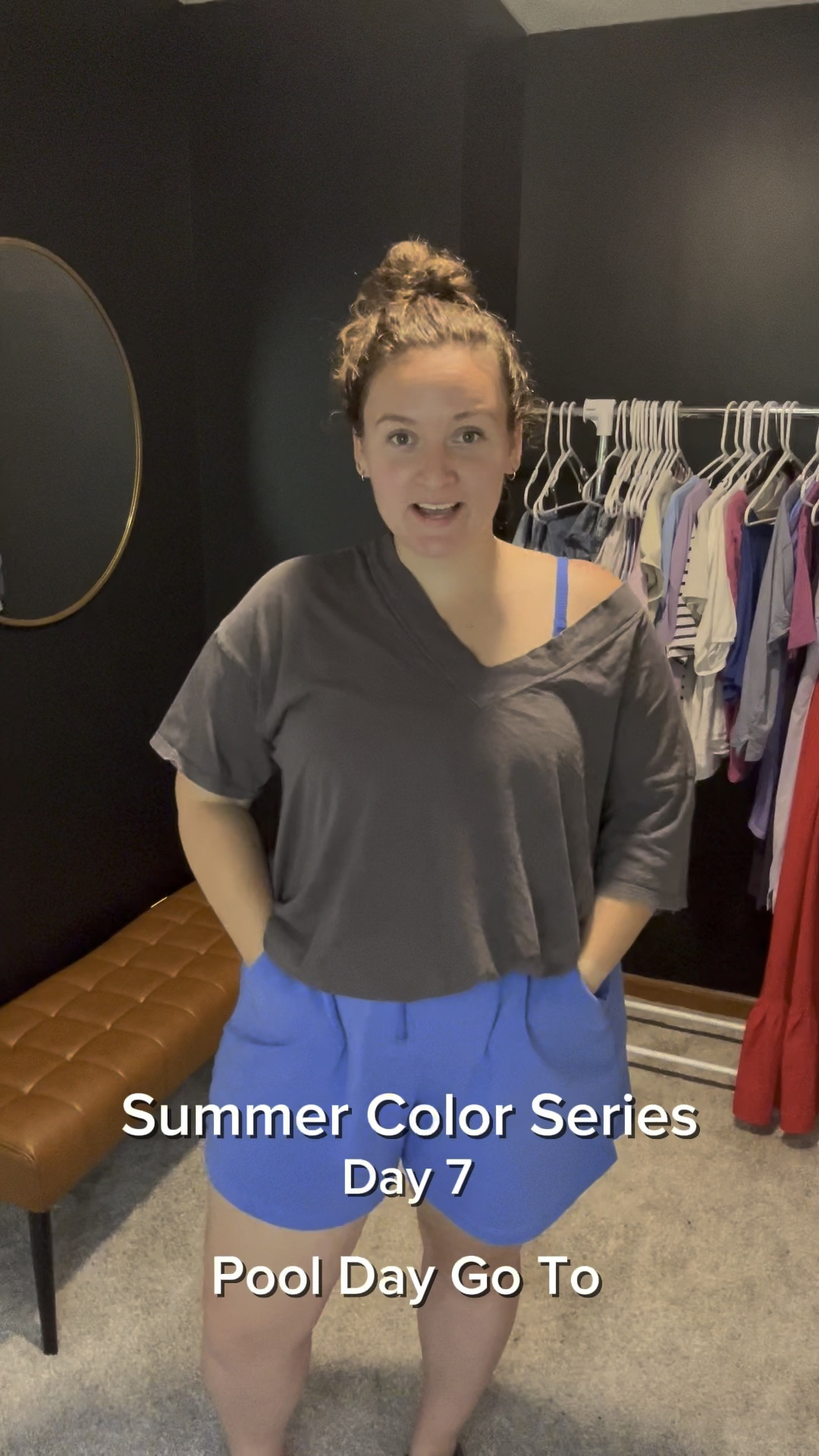The outfit I wear almost every time we’re headed to the pool in the summer. The swimsuit is my favorite- it makes me feel so good. And the top and shorts I add to it are super easy to transition from pool cover up to actual outfit

#LTKMidsize #LTKSwim