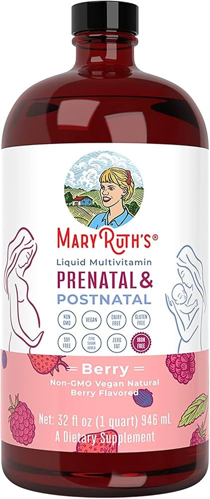 MaryRuth’s Prenatal & Postnatal Multivitamin for Women | Sugar Free | Formulated for Pre-Concep... | Amazon (US)