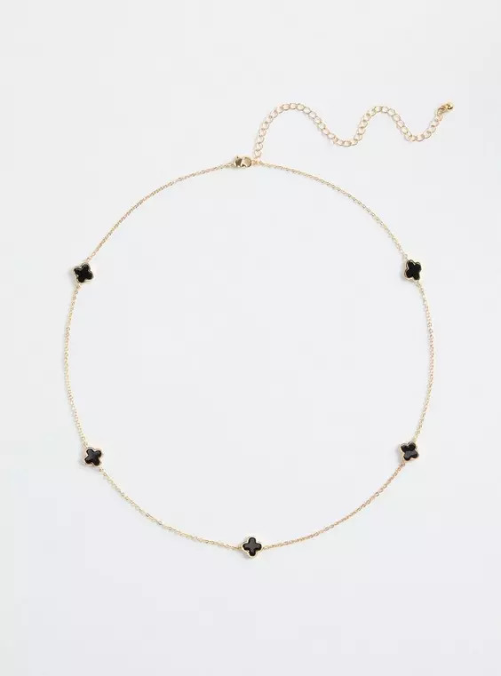 Clover Chain Necklace in Gold | Torrid (US & Canada)