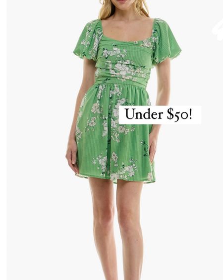 New at Nordstrom! Floral summer dress 

#LTKFindsUnder50 #LTKSeasonal