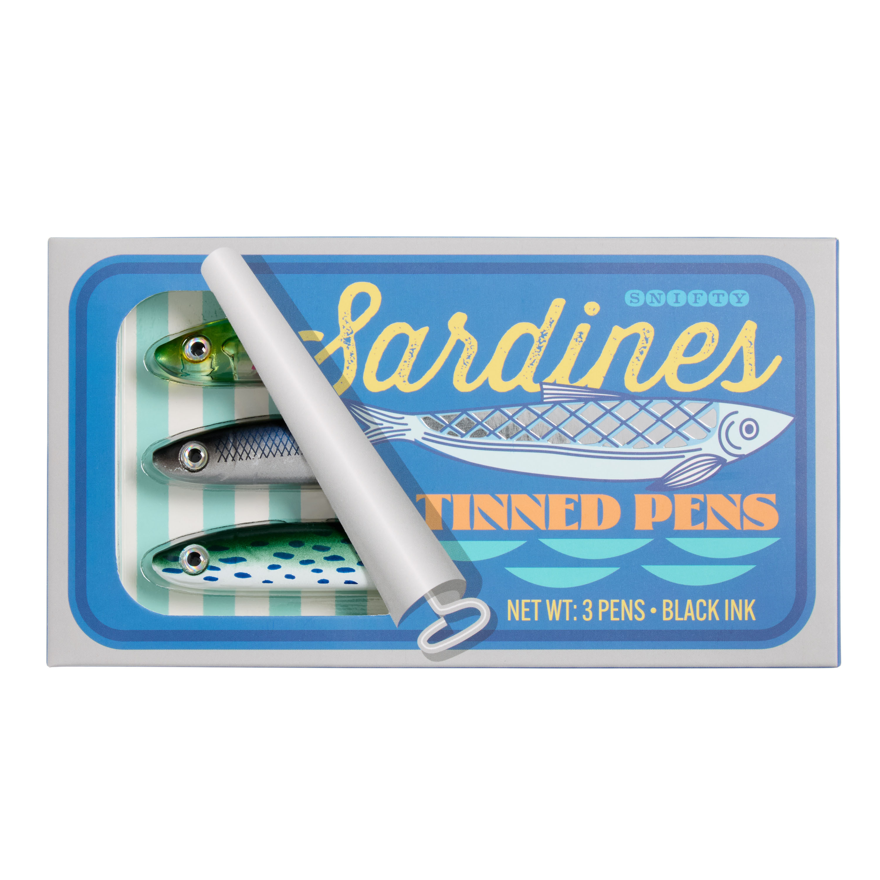 Sardine Tinned Fish Pens 3 Pack | World Market