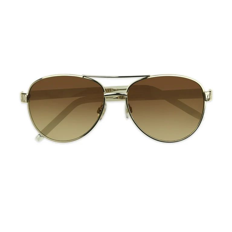 Sofia Vergara® x Foster Grant® Women's Carmen Gold Sunglasses - Walmart.com | Walmart (US)