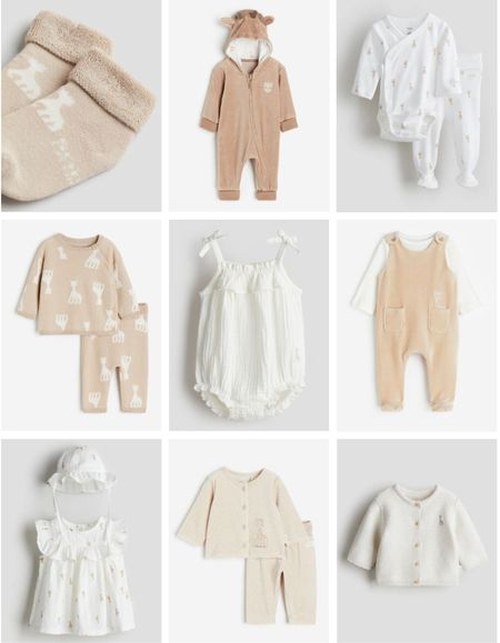 The H&M x Sophie la girafe Collection! 🦒 

Most items are $19.99 or less. 

#LTKfamily #LTKbump #LTKbaby