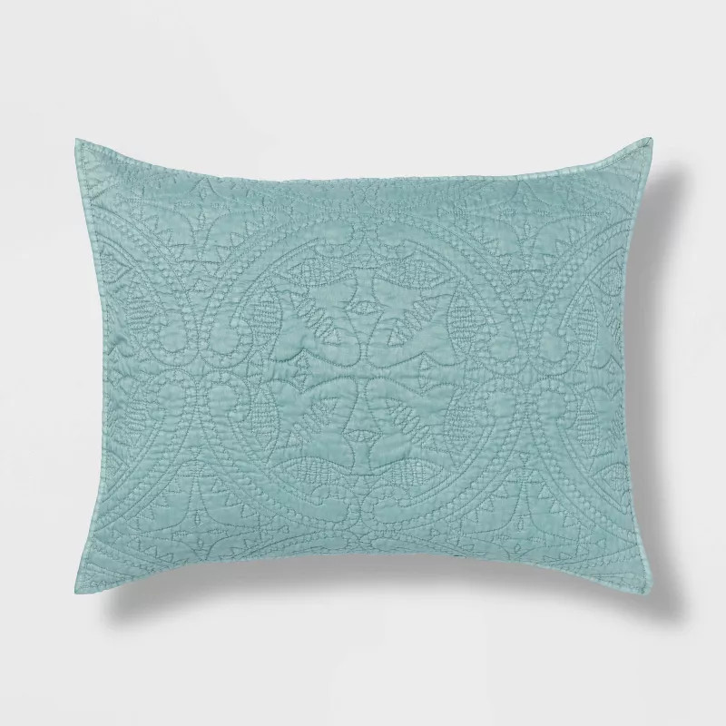 Medallion Stitch Quilt Sham - Opalhouse | Target