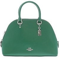 Coach Leather Satchel: Green Bags | ThredUp (US)