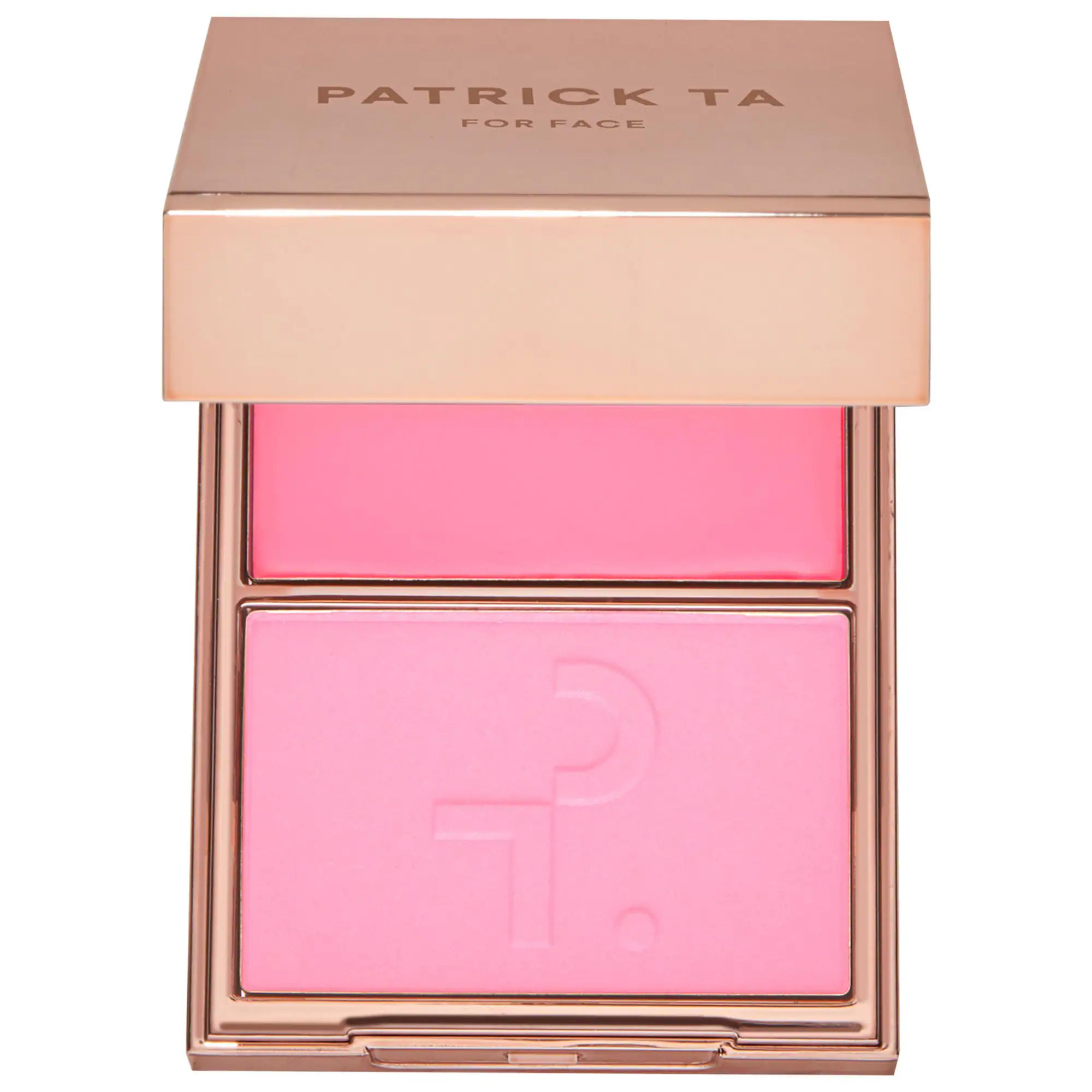 PATRICK TA Major Headlines Double-Take Crème & Powder Blush Duo Just Enough 0.17 oz crème and 0.17 oz powder/5 g crème and 5 g powder | Sephora (US)