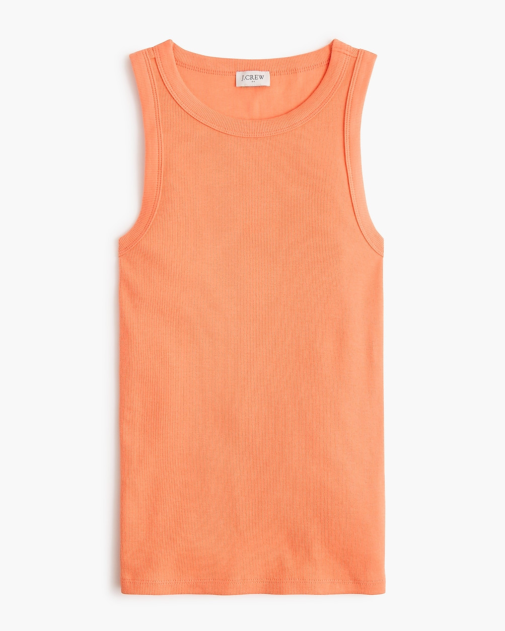Ribbed high-neck tank top | J.Crew Factory