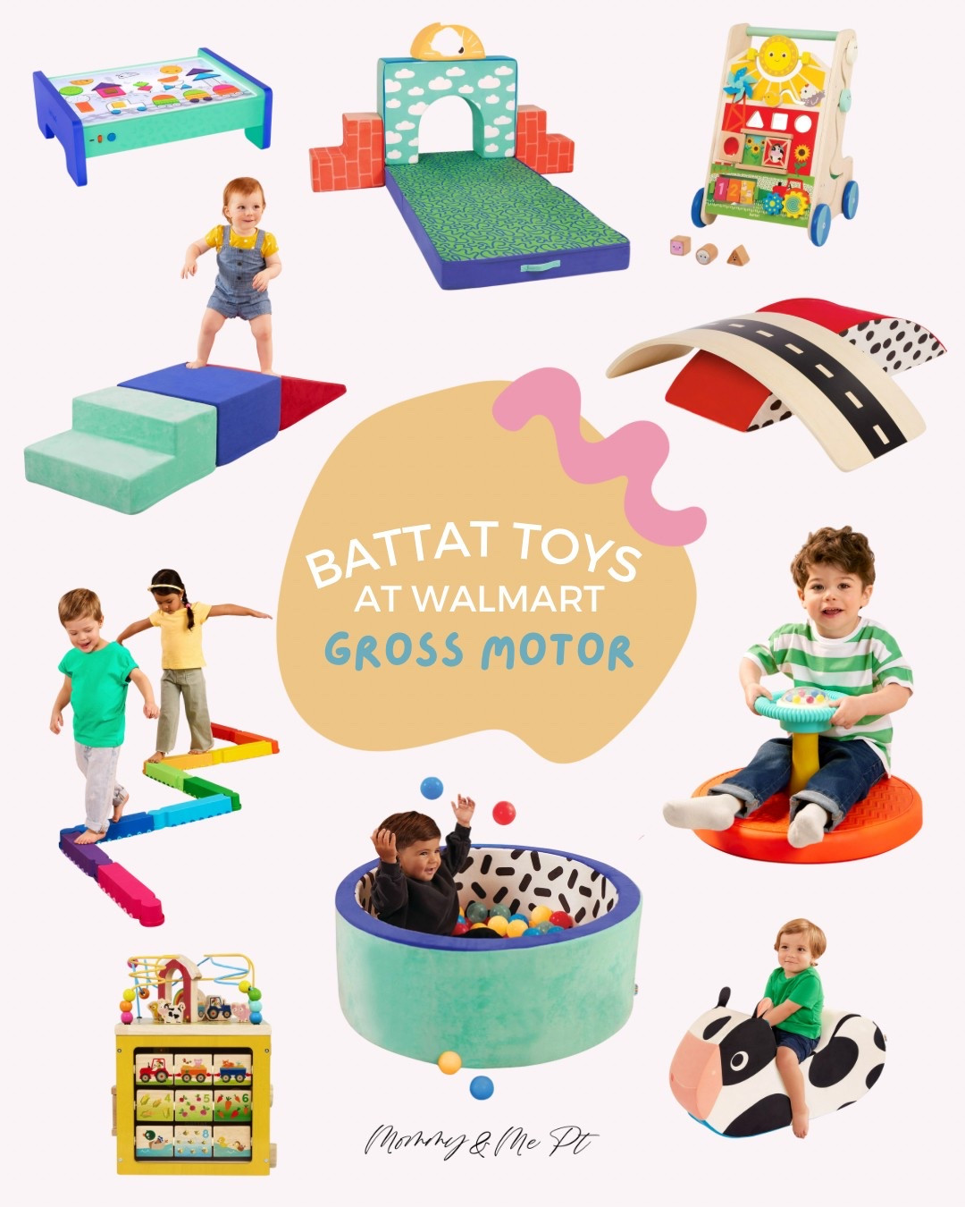 I cannot tell you how excited I was when I saw these Battat toys at Walmart!!! These are some AMAZING gross motor toys and so many of them would be perfect for a First Birthday!!

#LTKBaby #LTKKids #LTKFindsUnder50