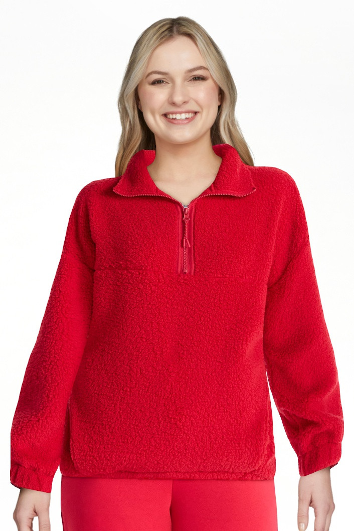 No Boundaries Plush Half-Zip Pullover, Women's | Walmart (US)