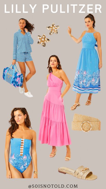 Lilly Pulitzer New Arrivals | Vacation Style | Summer Outfits | Women’s Swimwear 

#LTKTravel #LTKStyleTip #LTKOver40