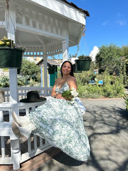 Happy Sunday! 💐 My dress would be perfect as a wedding guest dress or summer outfit! I wore it to the flower fields in Carlsbad, CA, in a size M 💚

#LTKParties #LTKTravel #LTKShoeCrush