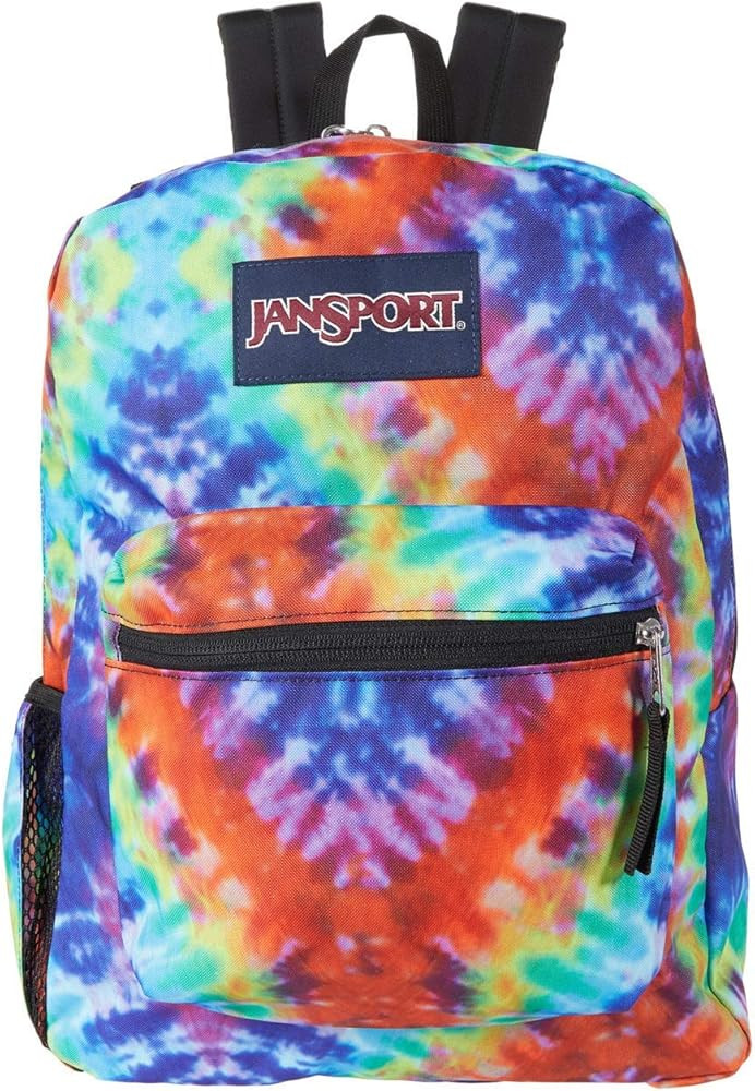 JanSport JS0A47LW9TC Cross Town Red/Multi Hippie Days | Amazon (US)
