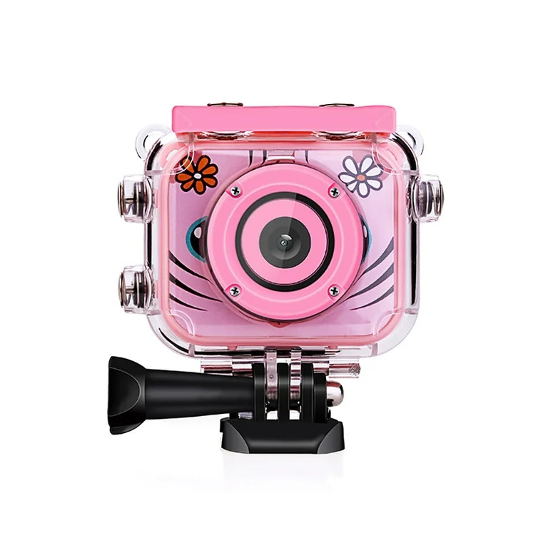 Kids Digital Video Camera Action Sports Camera 1080P 12MP Waterproof 30M Built-in Lithium Battery... | Walmart (US)