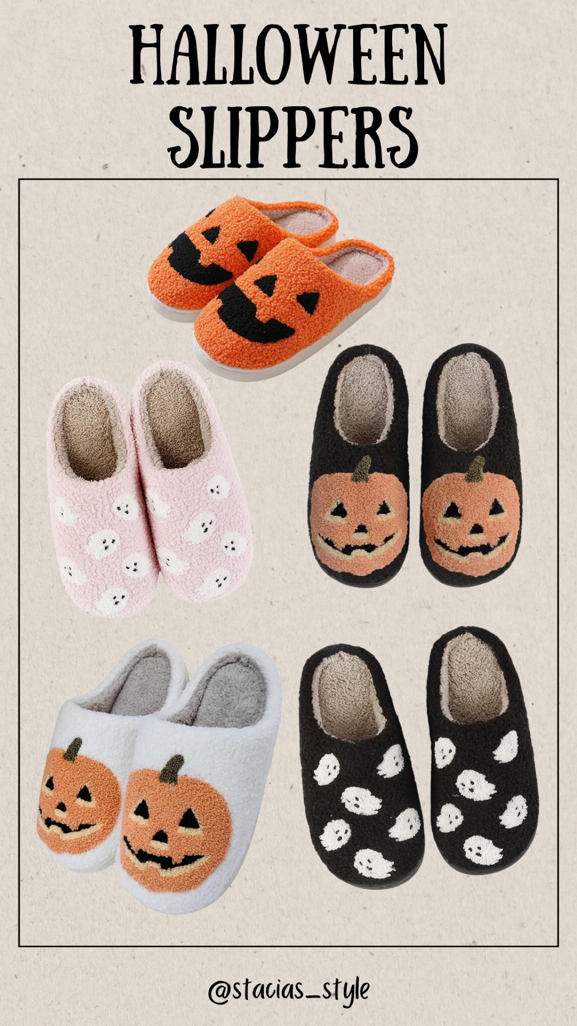 Fun and festive Halloween slippers!! 🎃🎃

#comfy #loungewear #halloween

#LTKFindsUnder50 #LTKSeasonal #LTKHalloween