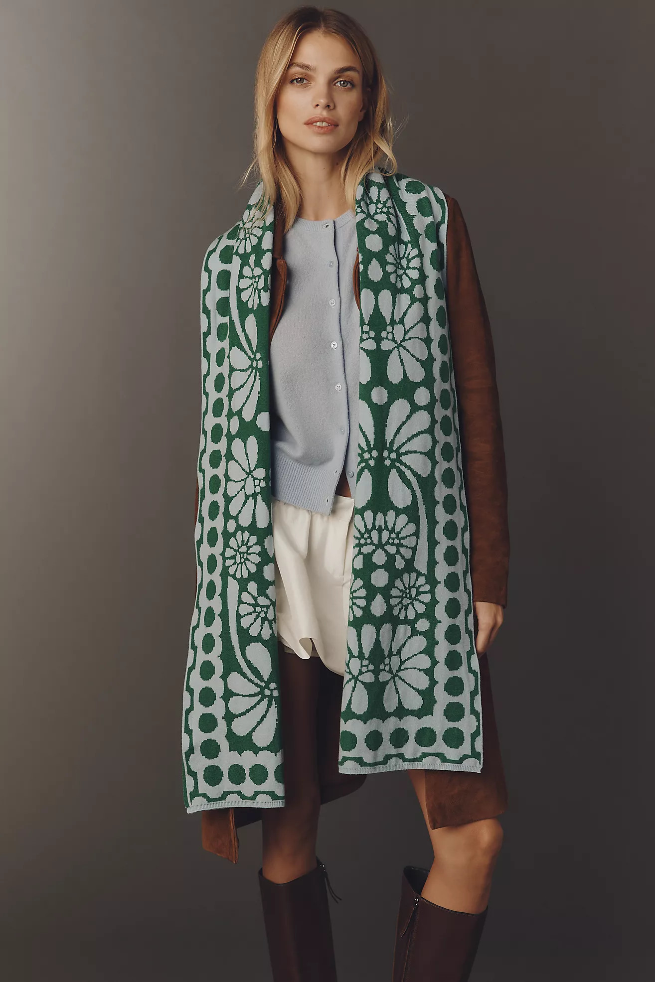 Farm Rio x Anthropologie Printed Scarf | Anthropologie (US)