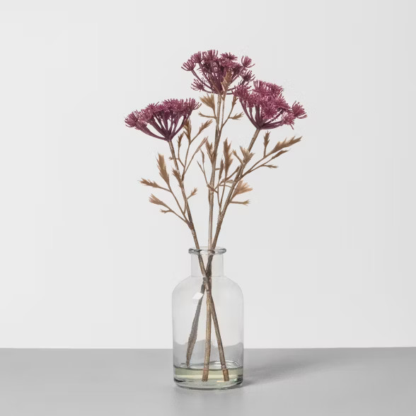 Faux Dried Achillea Arrangement Clear - Hearth & Hand™ with Magnolia | Target