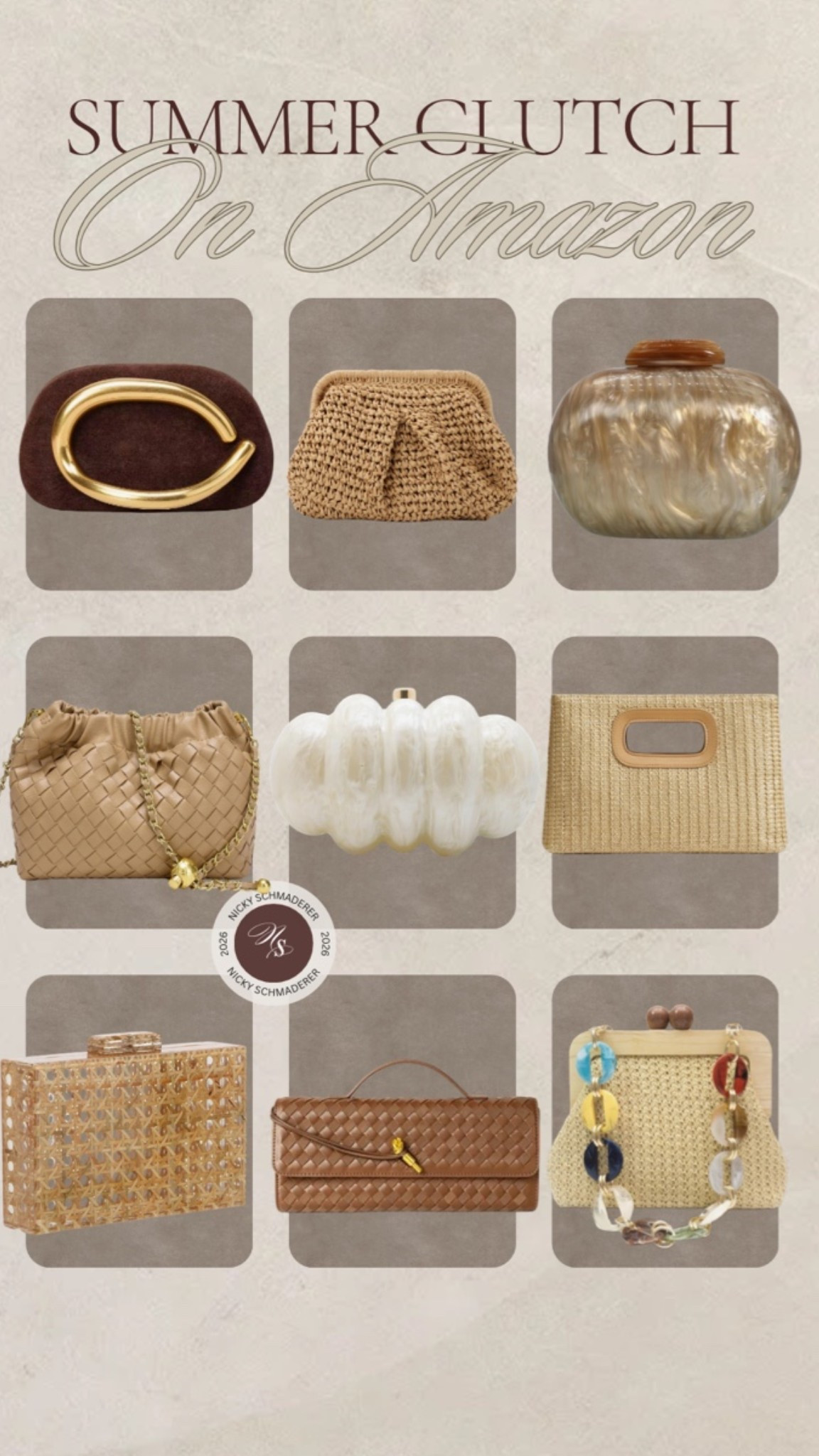 Amazon clutches for summer parties, weddings, and date night! 

Clutch 
Accessories

#LTKSeasonal