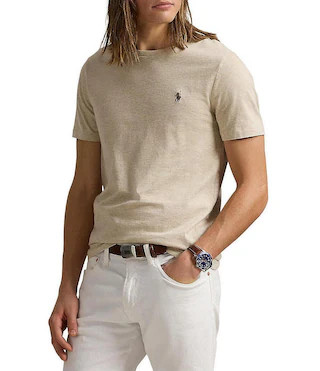Custom Slim Fit Jersey Crewneck Short Sleeve T-Shirt | Dillard's