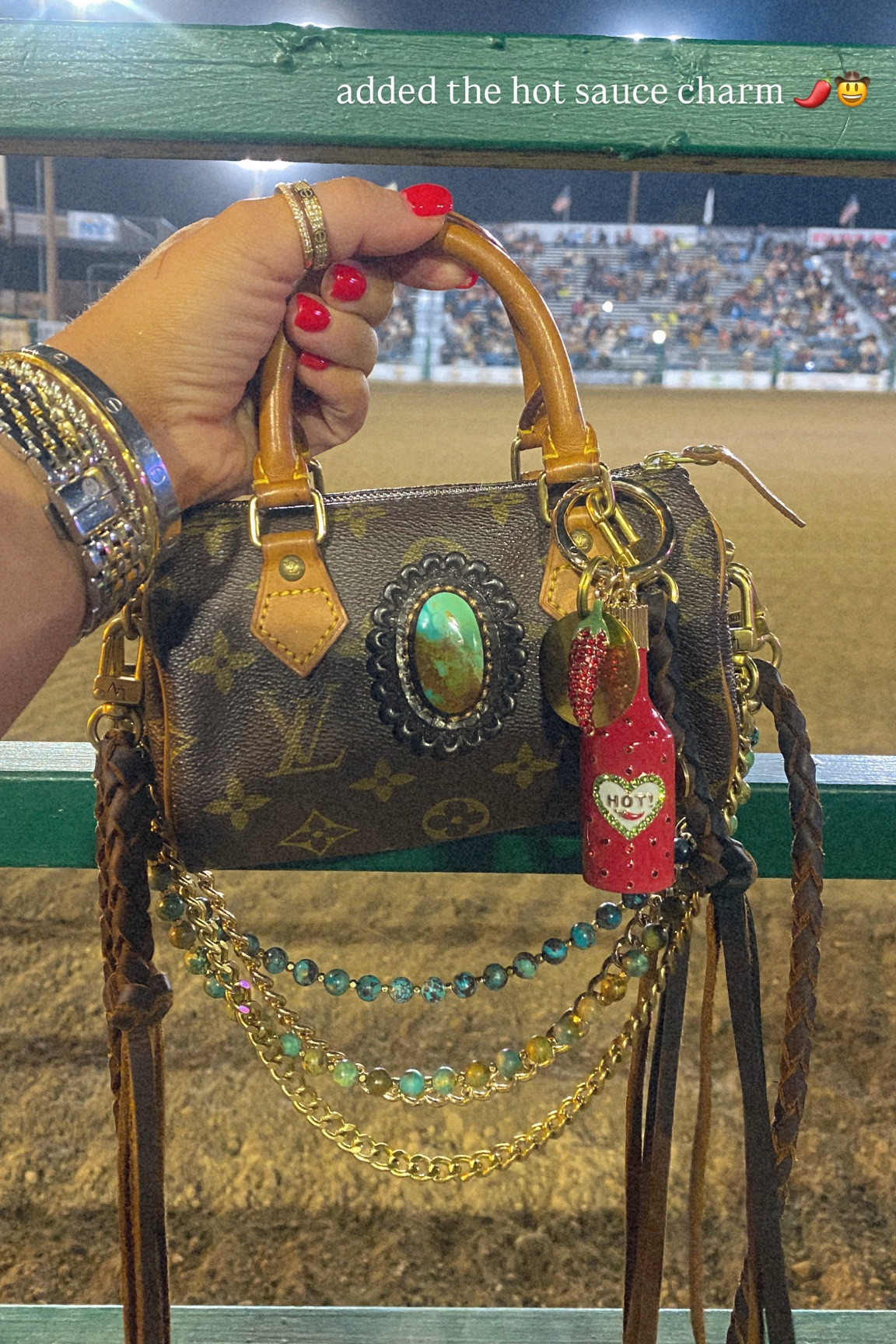 Bag charm linked 🌶️✨🤠