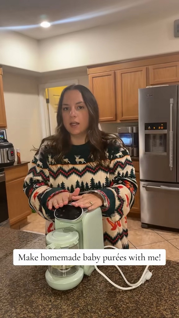 One of my most-used baby essentials lately 🤍
This baby food maker steams, purées, and warms/sanitizes all in one — which means fewer dishes, less mess, and homemade baby food in minutes. I love knowing exactly what’s going into my sons meals, and this makes it actually doable on busy days.

Perfect for starting solids, making purées in batches, or even reheating safely.

Linked here 👶✨

#babyfoodmaker #startingfood #babyledweaning #homemadebabyfood #babyfeeding #momof2 #newmomlife #postpartummusthaves #babyregistryfinds #nurserylife #motherhoodunplugged #ltkbaby #ltkfinds #amazonbaby #babyessentials #modernmotherhood

#LTKmomlife #LTKdayinmylife #LTKBaby